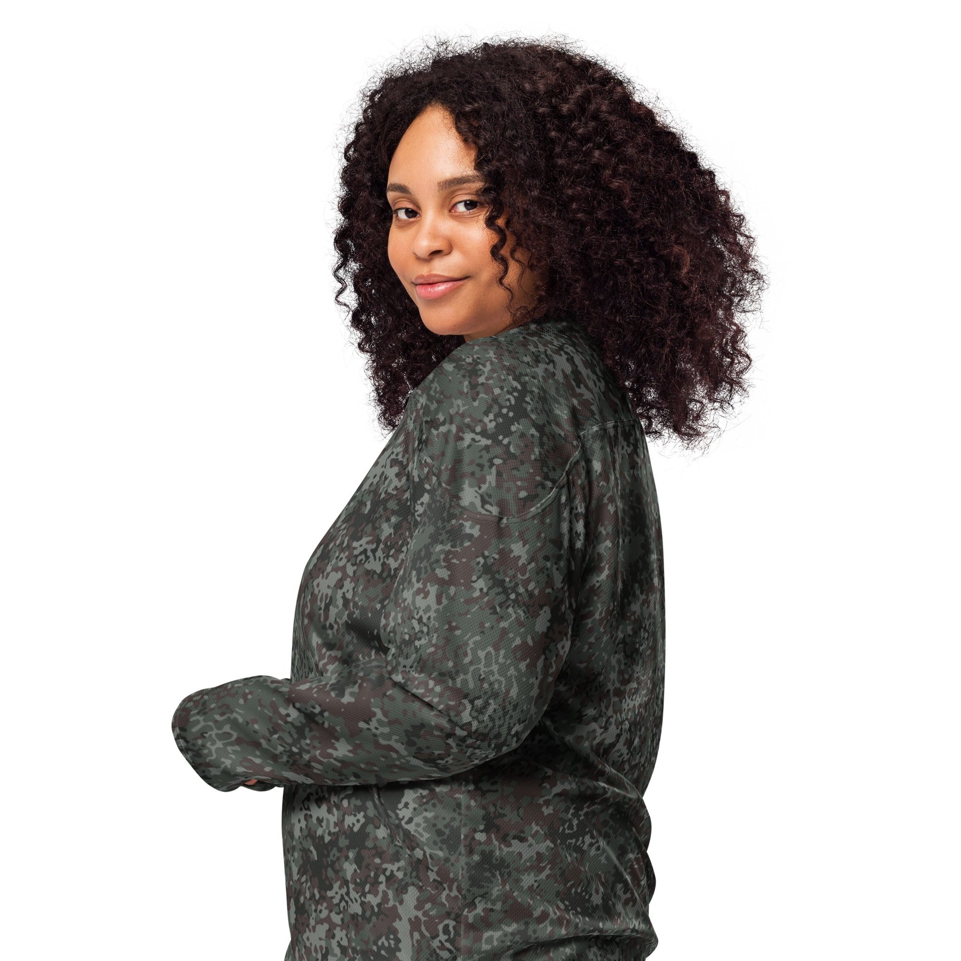 German Flecktarn Night Ops CAMO Unisex Hockey Fan Jersey