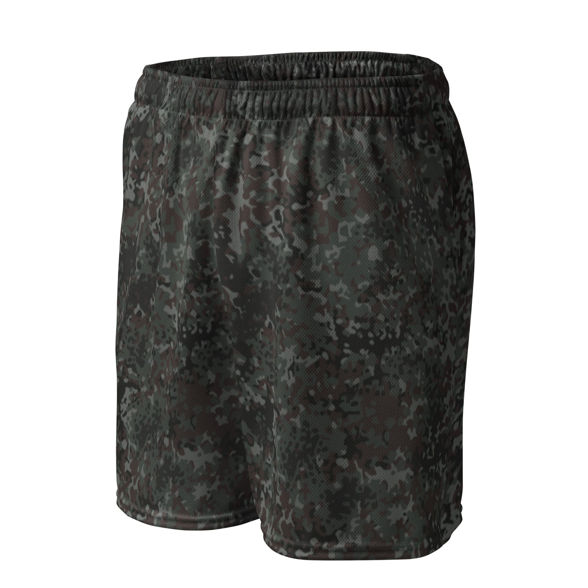 German Flecktarn Night Ops CAMO Unisex Mesh Shorts