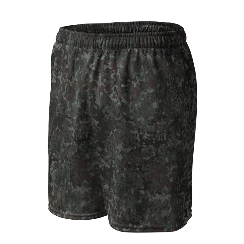 Flecktarn Bundeswehr Night Ops CAMO Unisex Mesh Shorts