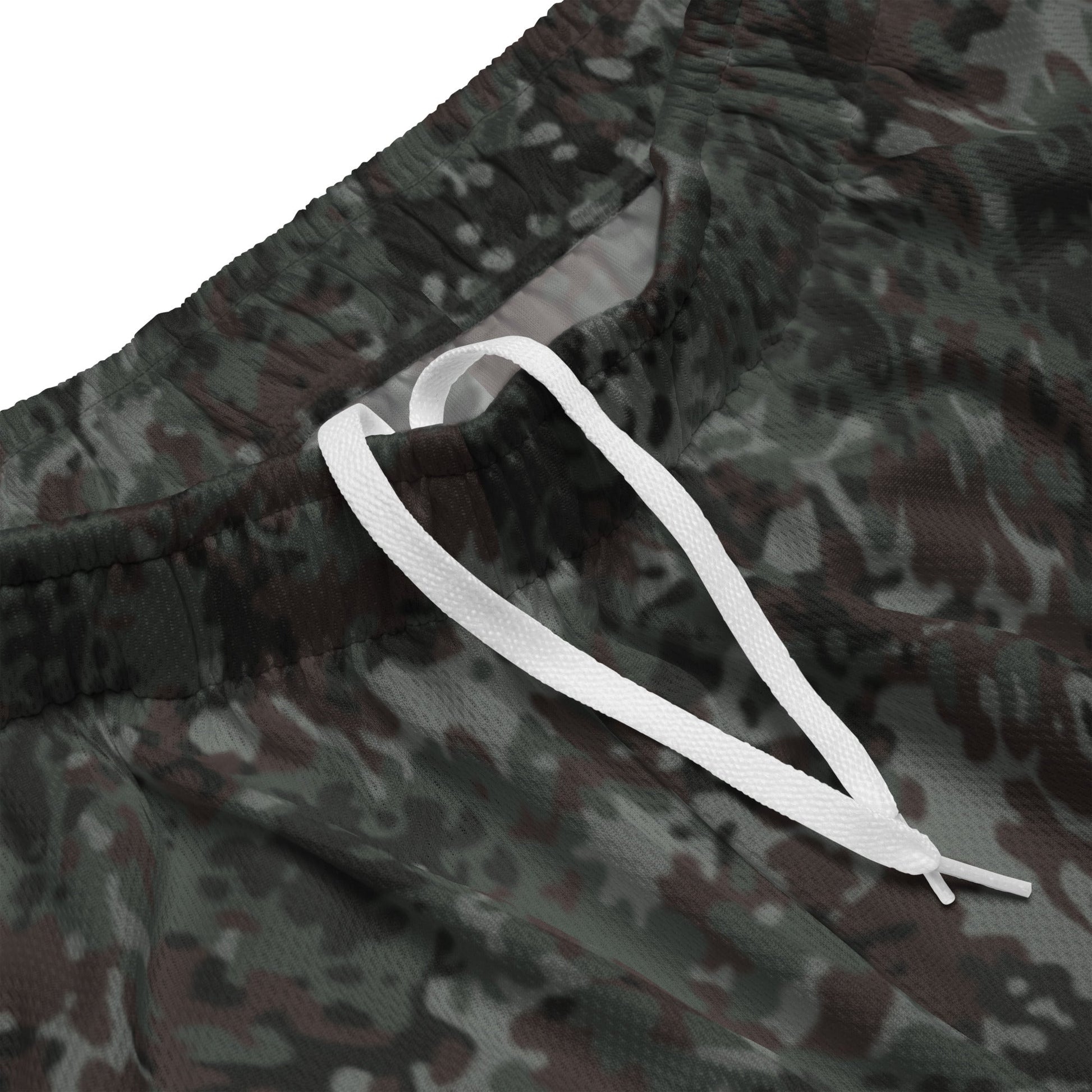 German Flecktarn Night Ops CAMO Unisex Mesh Shorts