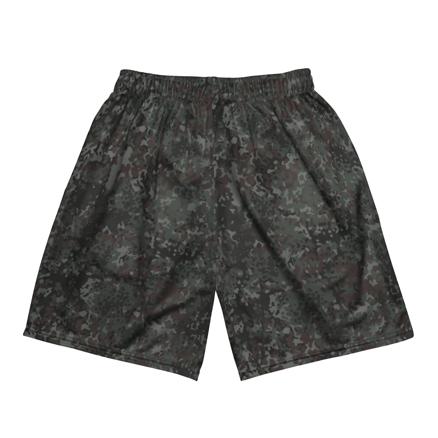 German Flecktarn Night Ops CAMO Unisex Mesh Shorts