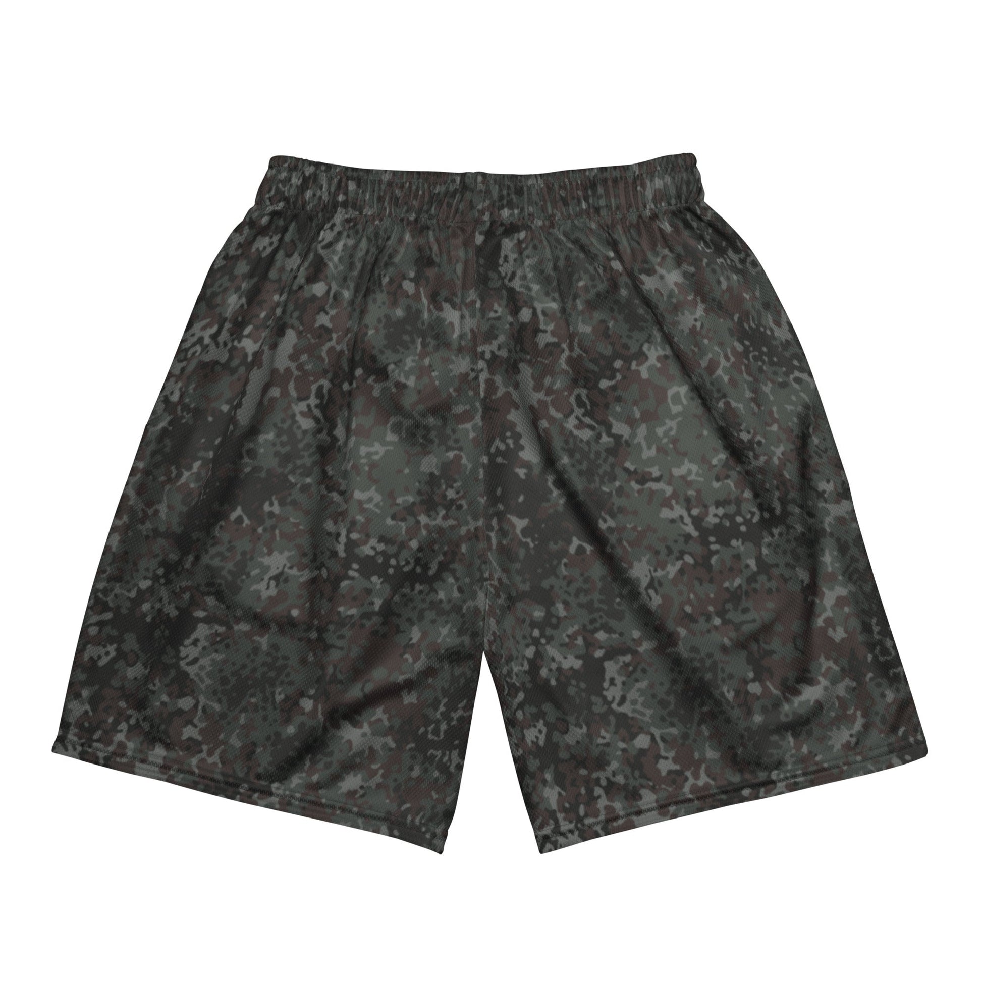 German Flecktarn Night Ops CAMO Unisex Mesh Shorts