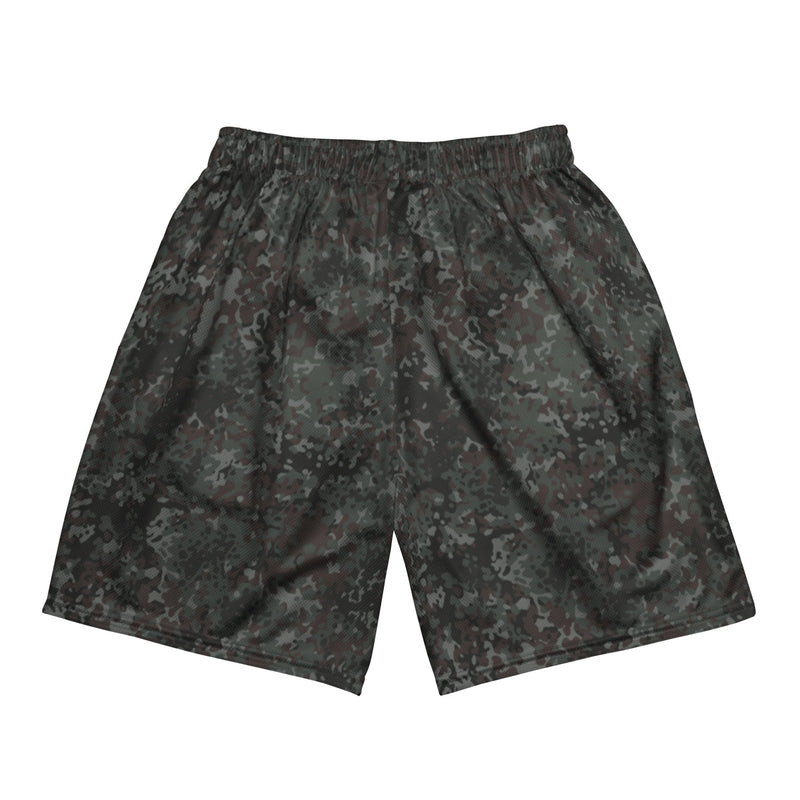Flecktarn Bundeswehr Night Ops CAMO Unisex Mesh Shorts