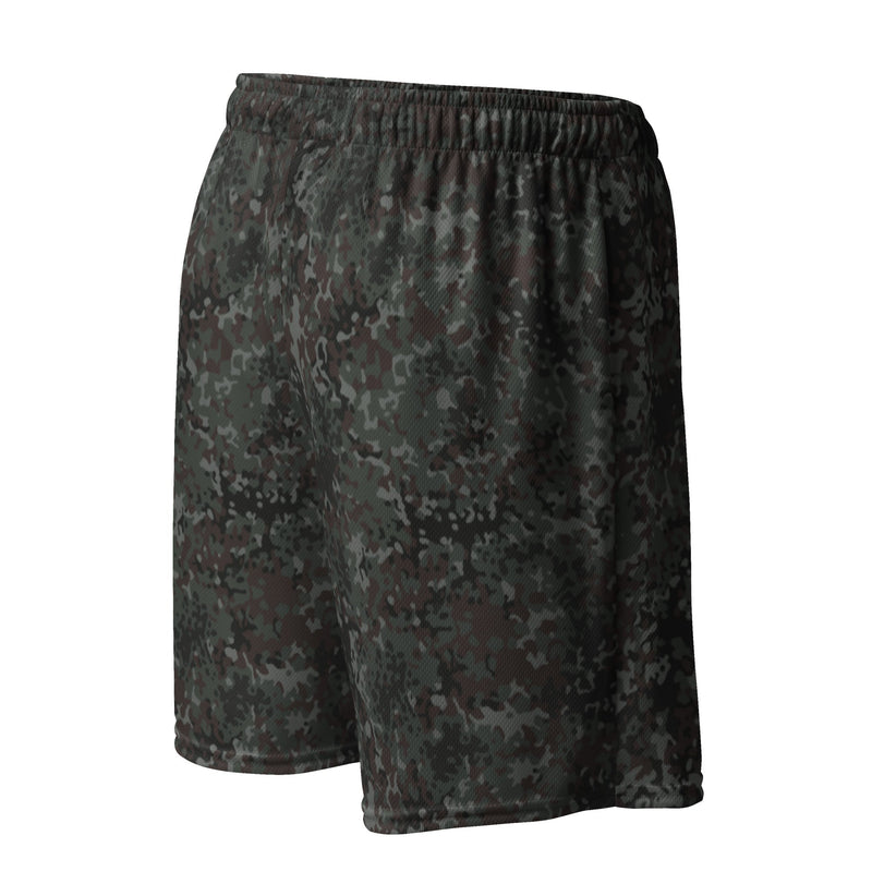 Flecktarn Bundeswehr Night Ops CAMO Unisex Mesh Shorts