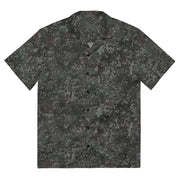 Flecktarn Bundeswehr Night Ops CAMO Unisex Short-Sleeve Button Shirt - Button-Up