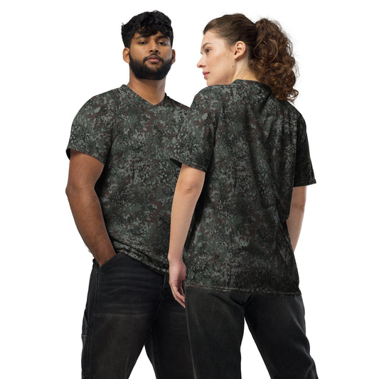 German Flecktarn Night Ops CAMO Unisex Sports Jersey - 2XS