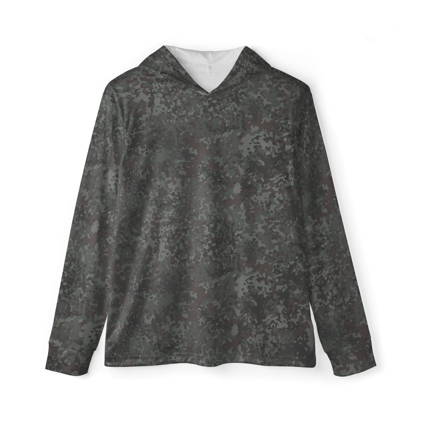 German Flecktarn Night Ops CAMO Unisex Sports Warmup Hoodie - XS