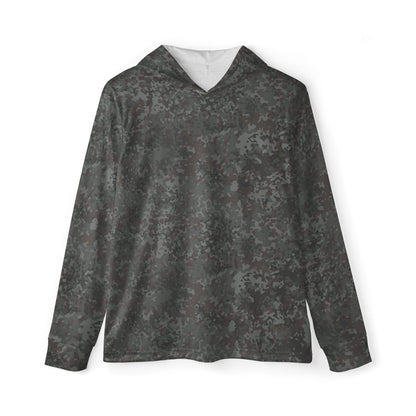 German Flecktarn Night Ops CAMO Unisex Sports Warmup Hoodie - XS