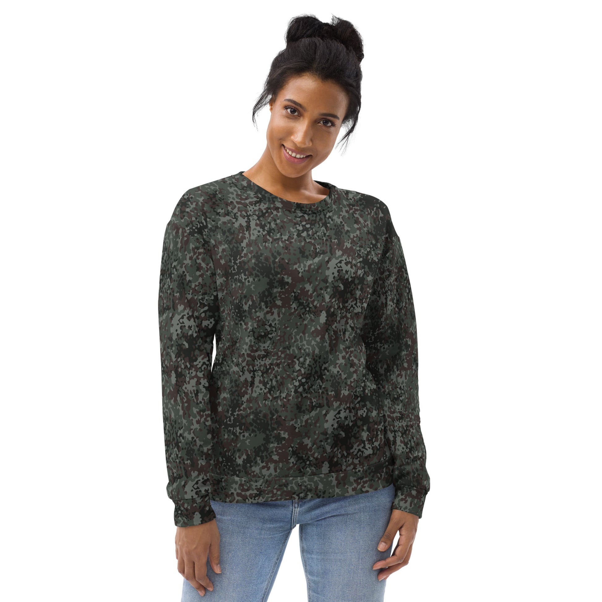 German Flecktarn Night Ops CAMO Unisex Sweatshirt