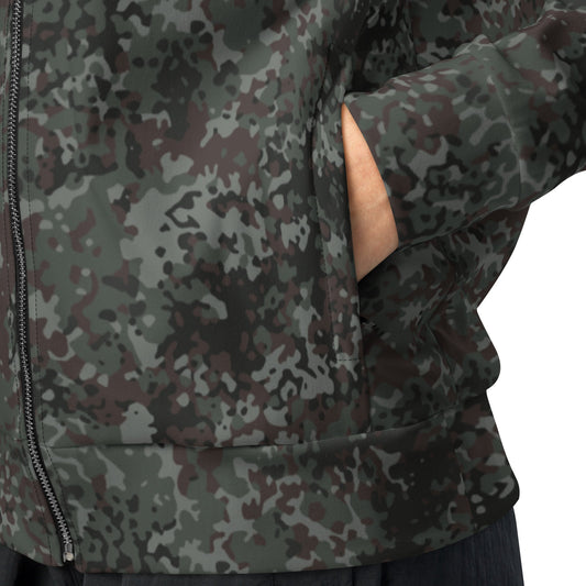German Flecktarn Night Ops CAMO Unisex Track Jacket