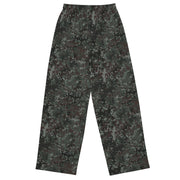 Flecktarn Bundeswehr Night Ops CAMO Unisex Wide-Leg Leisure Pants - Pant