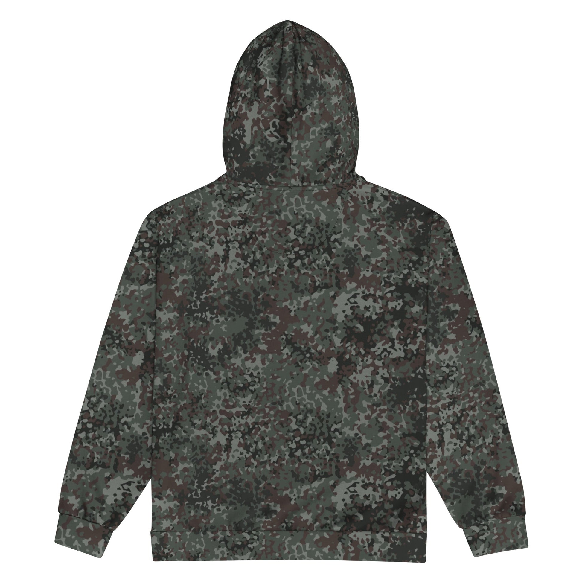 German Flecktarn Night Ops CAMO Unisex Zip Hoodie
