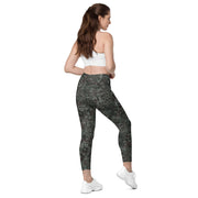 Flecktarn Bundeswehr Night Ops CAMO Womens Leggings with Pockets - Women