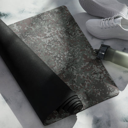 German Flecktarn Night Ops CAMO Yoga Mat