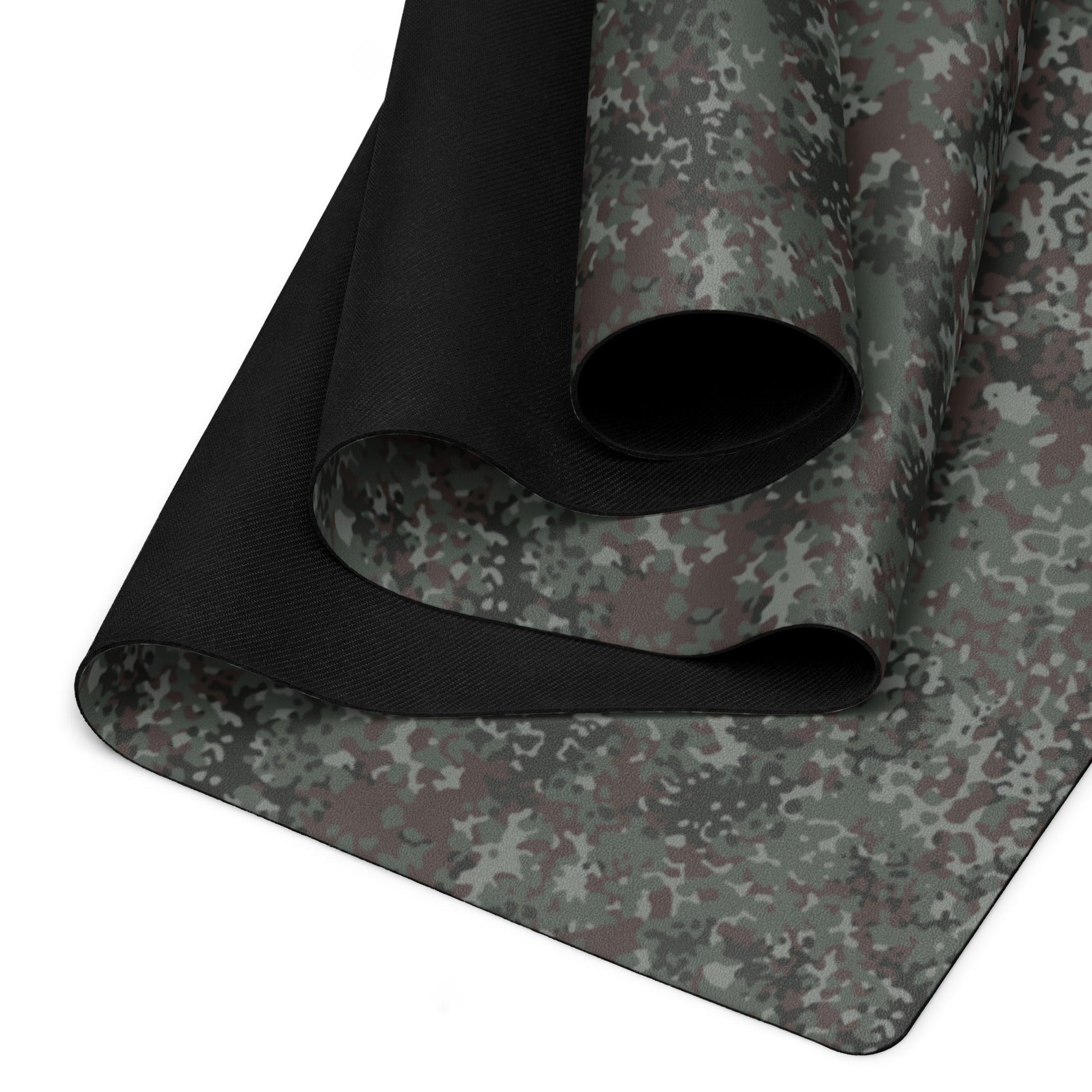 German Flecktarn Night Ops CAMO Yoga Mat