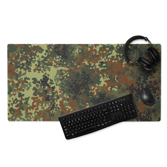 German Flecktarn Post 2005 CAMO Gaming mouse pad - 36″×18″ - Mouse Pad