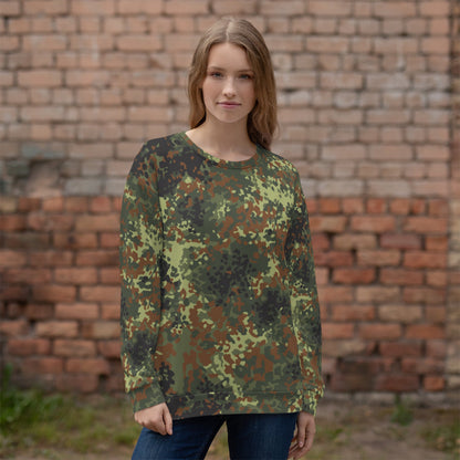 German Flecktarn Post 2005 CAMO Unisex Sweatshirt