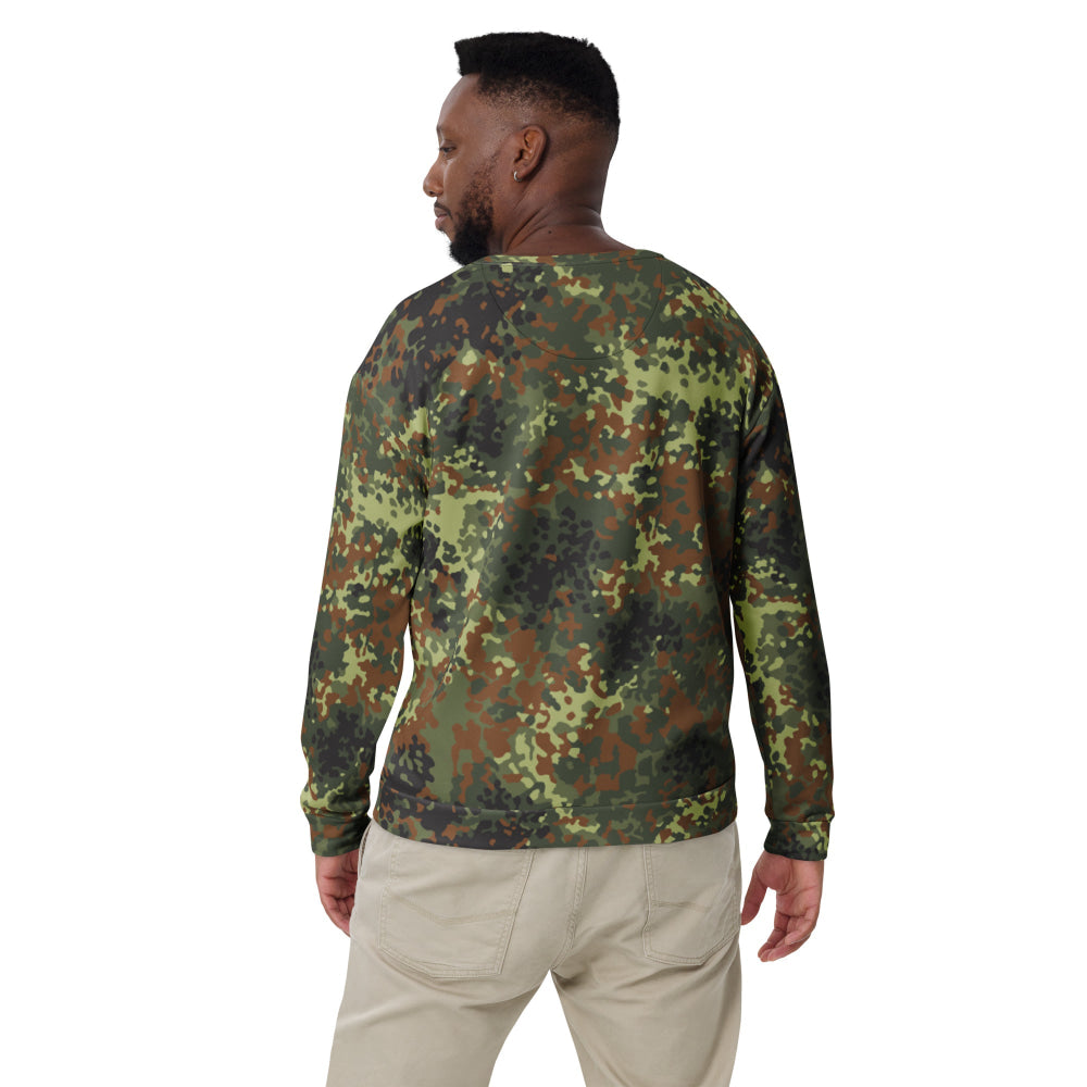 German Flecktarn Post 2005 CAMO Unisex Sweatshirt