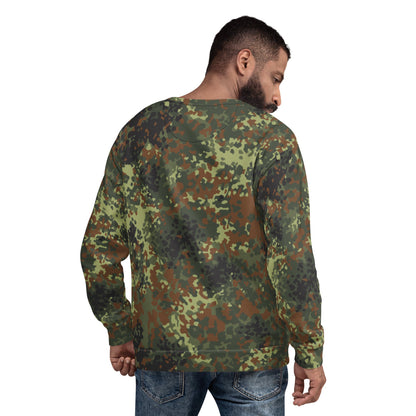 German Flecktarn Post 2005 CAMO Unisex Sweatshirt