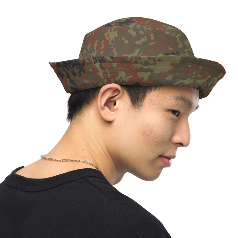 Flecktarn Bundeswehr Woodland CAMO Reversible Bucket Hat