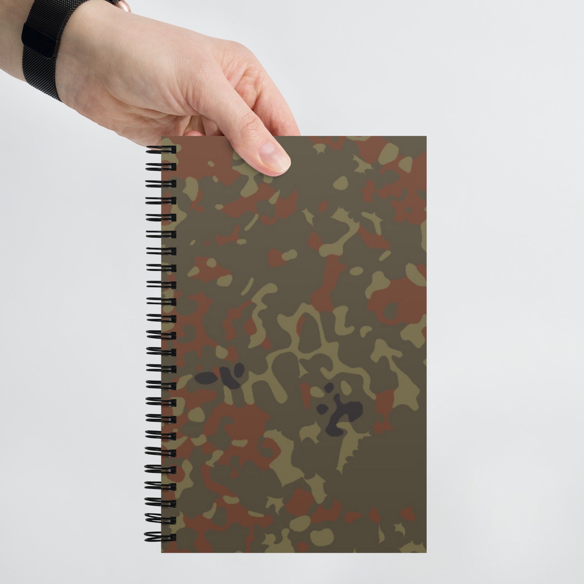 German Flecktarn CAMO Spiral Notebook