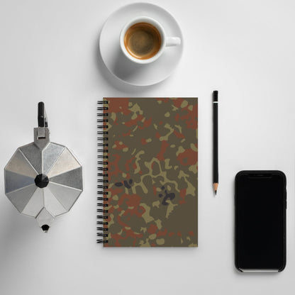 German Flecktarn CAMO Spiral Notebook