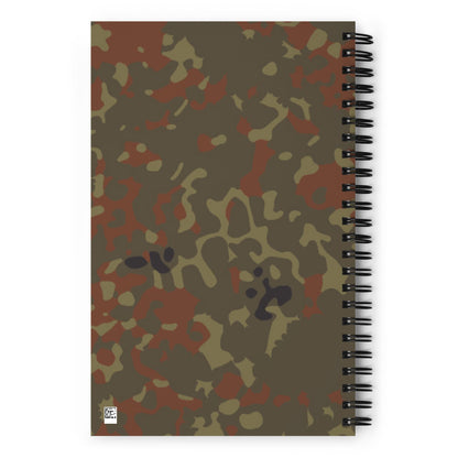 German Flecktarn CAMO Spiral Notebook