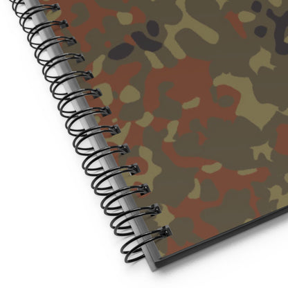 German Flecktarn CAMO Spiral Notebook