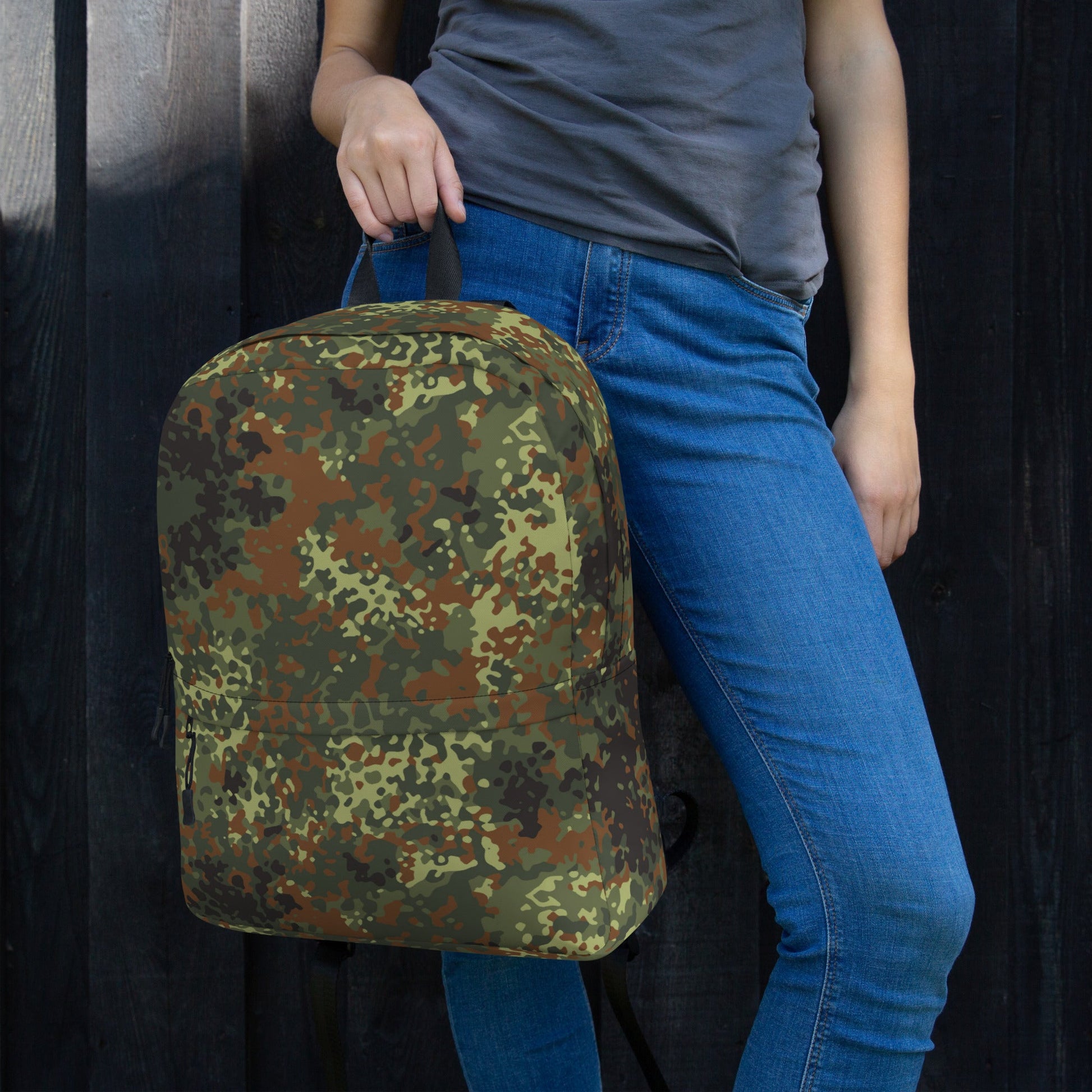 German Flecktarn Spring CAMO Backpack