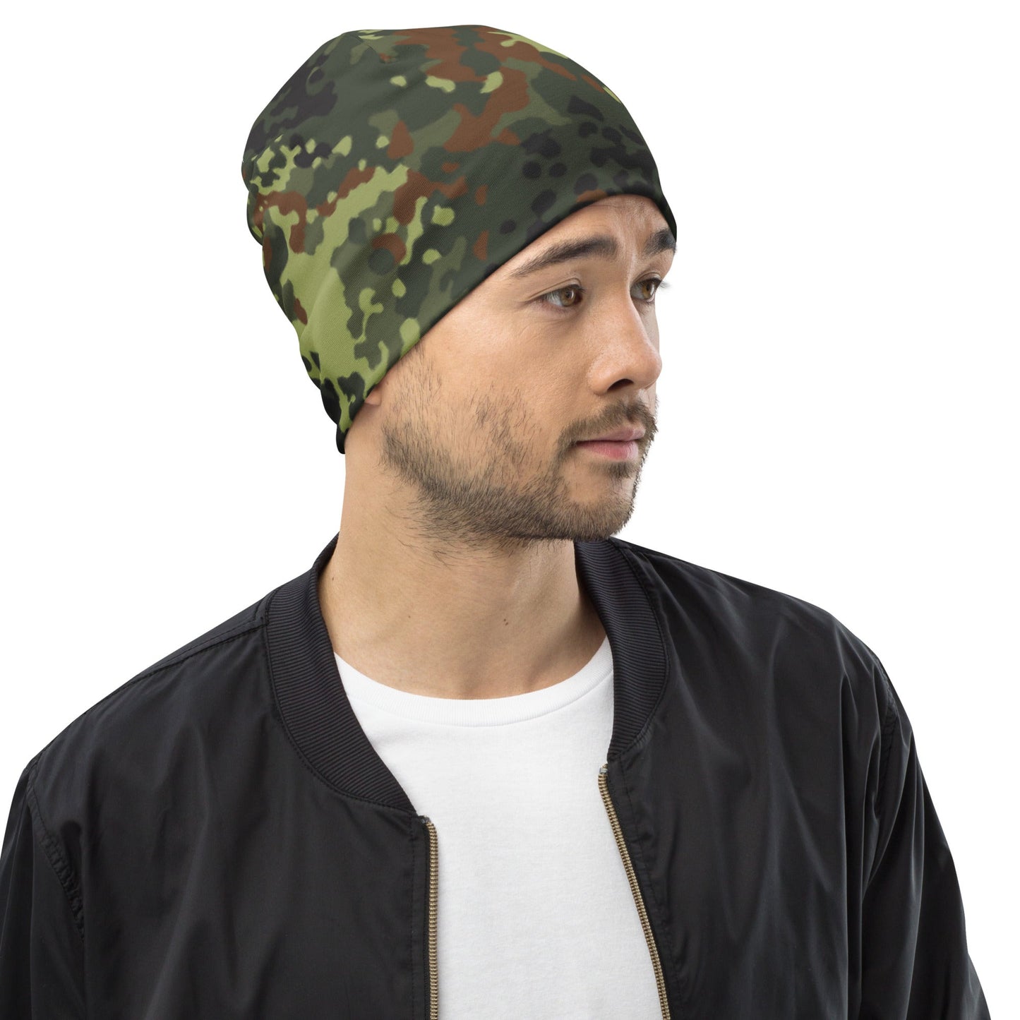 German Flecktarn Spring CAMO Beanie - Beanies