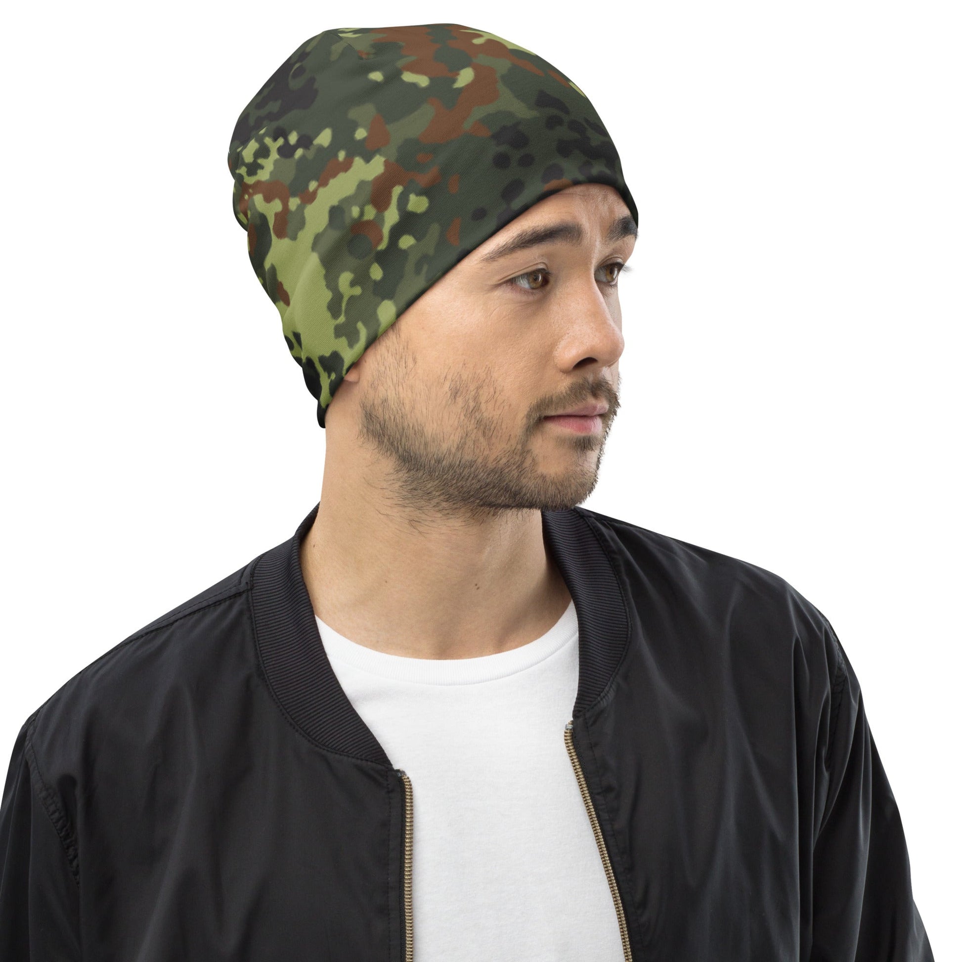 German Flecktarn Spring CAMO Beanie - Beanies