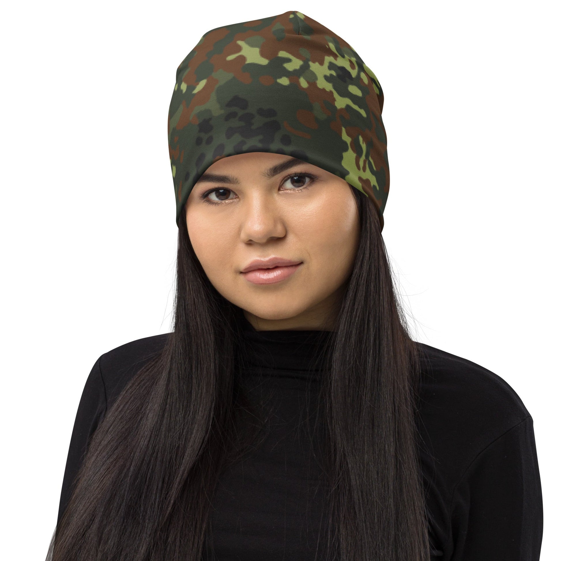 German Flecktarn Spring CAMO Beanie - Beanies
