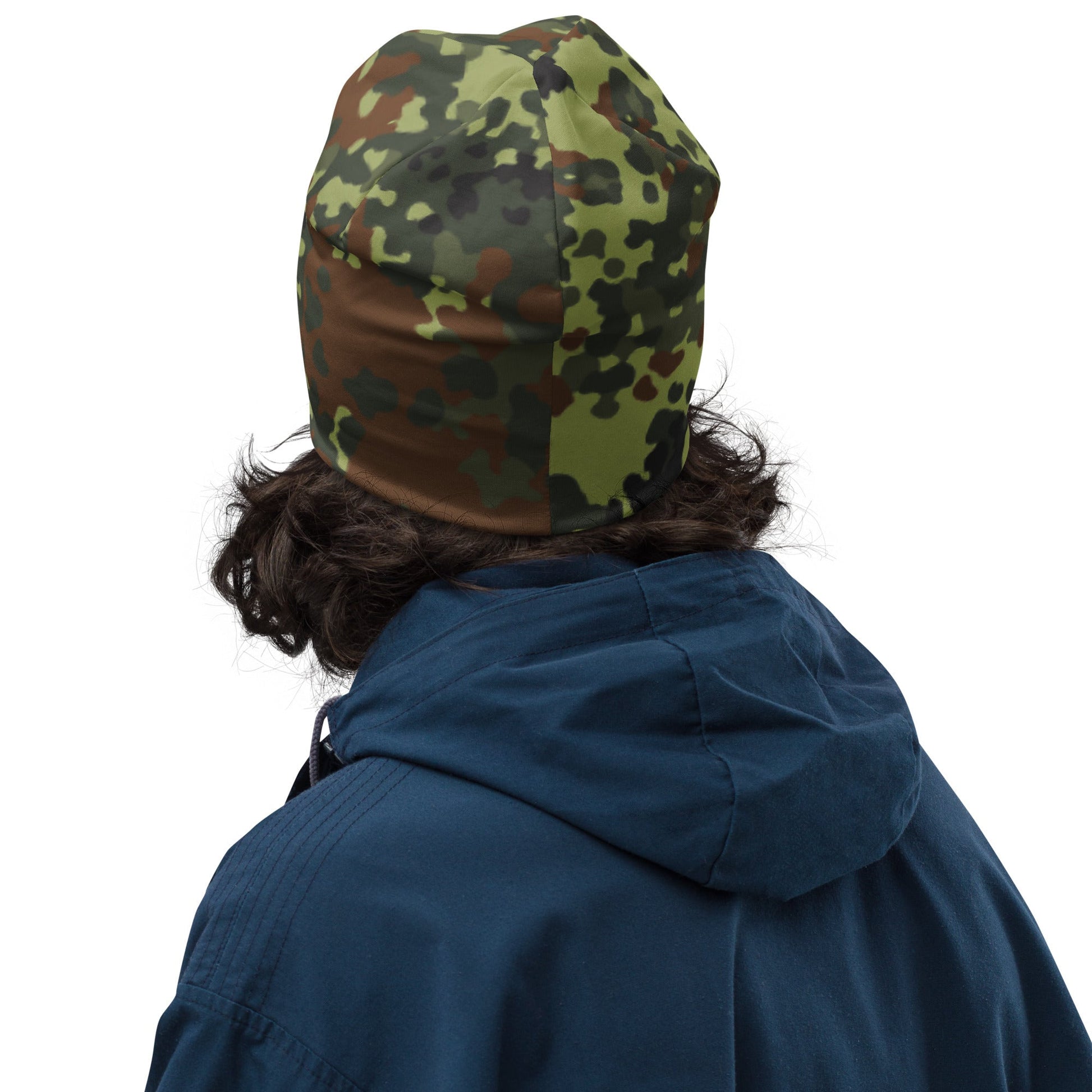 German Flecktarn Spring CAMO Beanie - Beanies