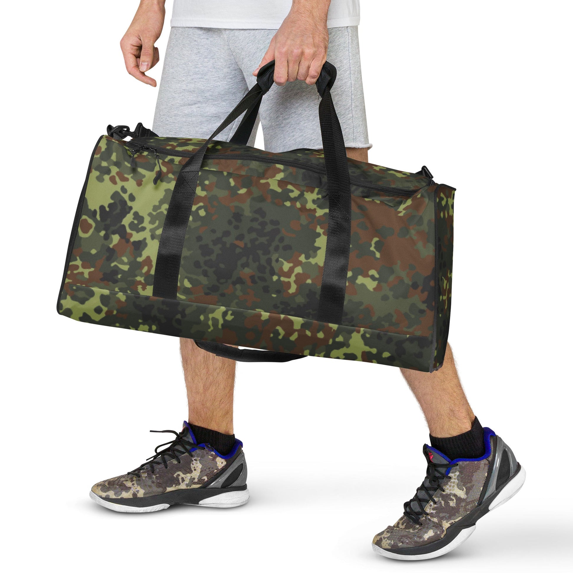 German Flecktarn Spring CAMO Duffle bag - Bags