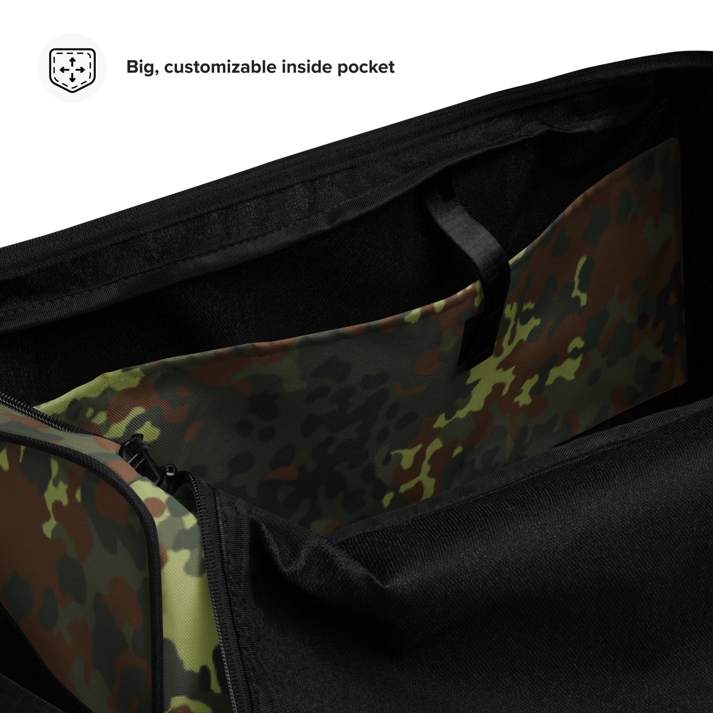German Flecktarn Spring CAMO Duffle bag - Bags