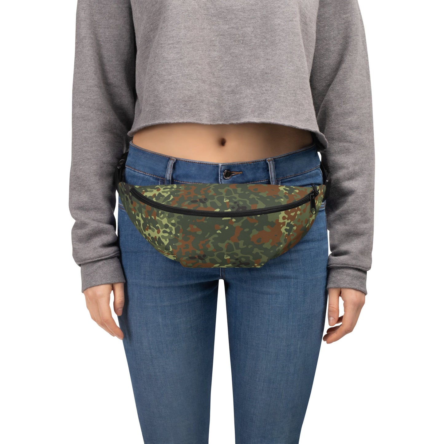 German Flecktarn Spring CAMO Fanny Pack