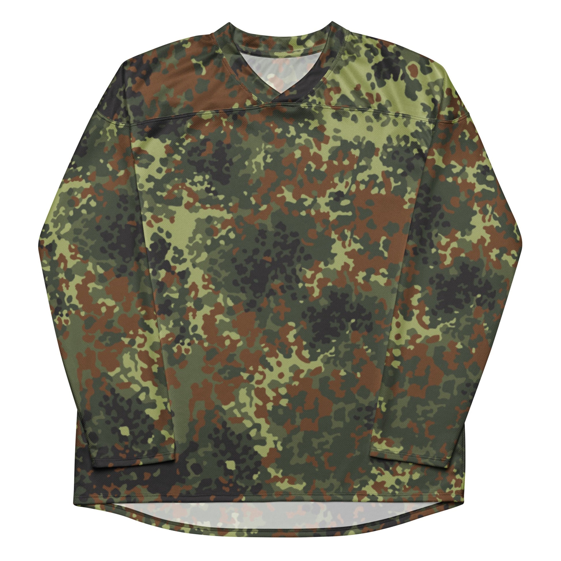 German Flecktarn Spring CAMO hockey fan jersey Hockey Jerseys