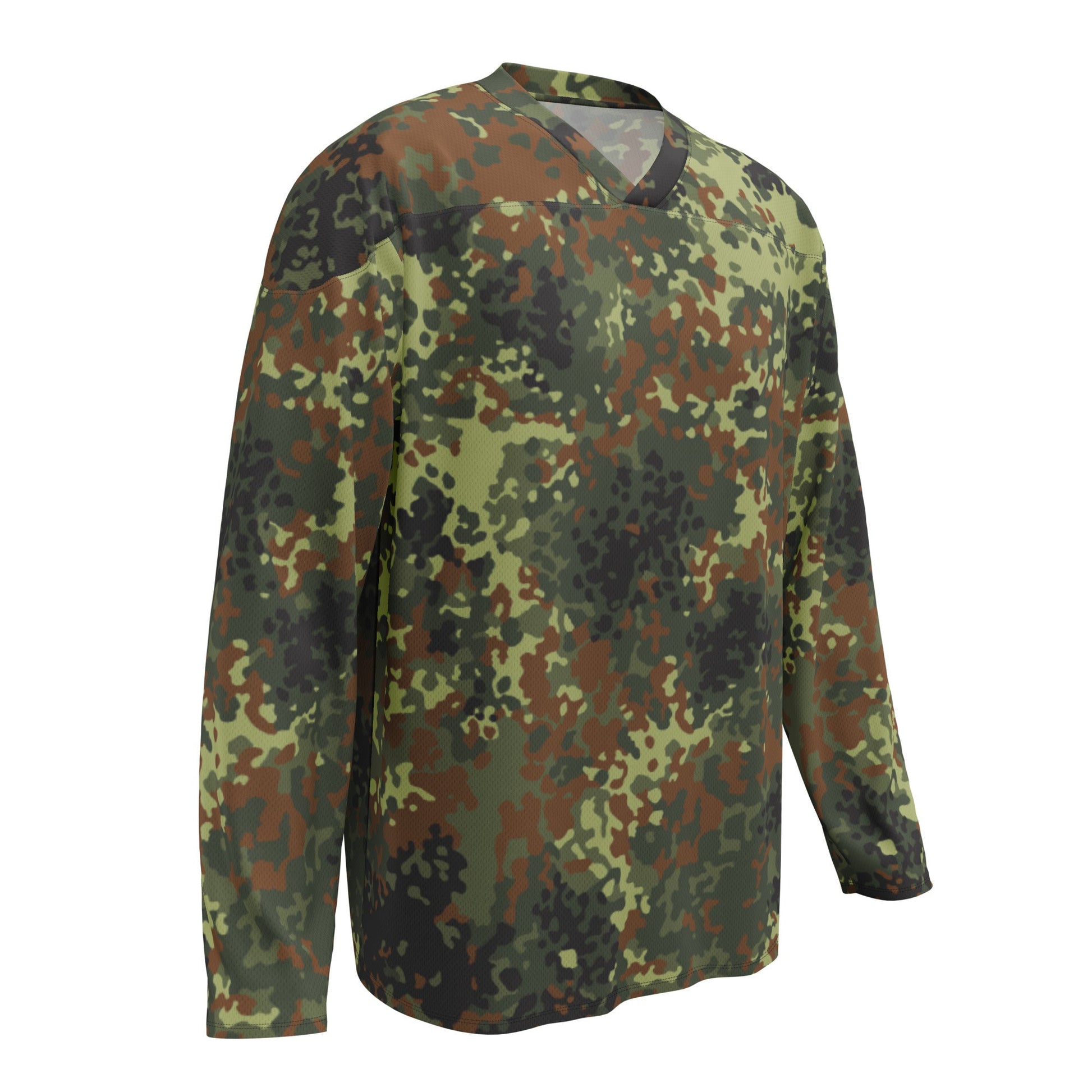 German Flecktarn Spring CAMO hockey fan jersey Hockey Jerseys