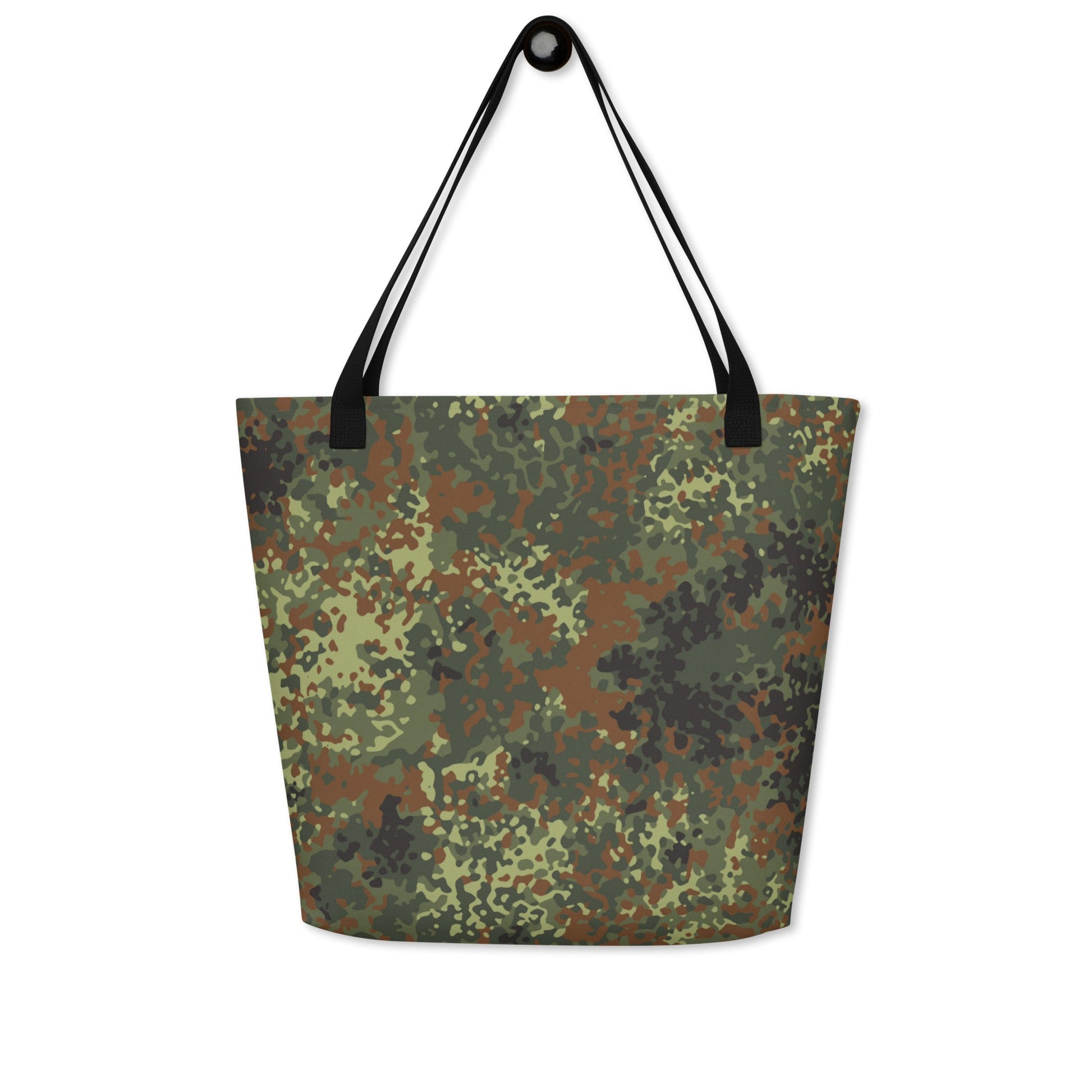 German Flecktarn Spring CAMO Large Tote Bag