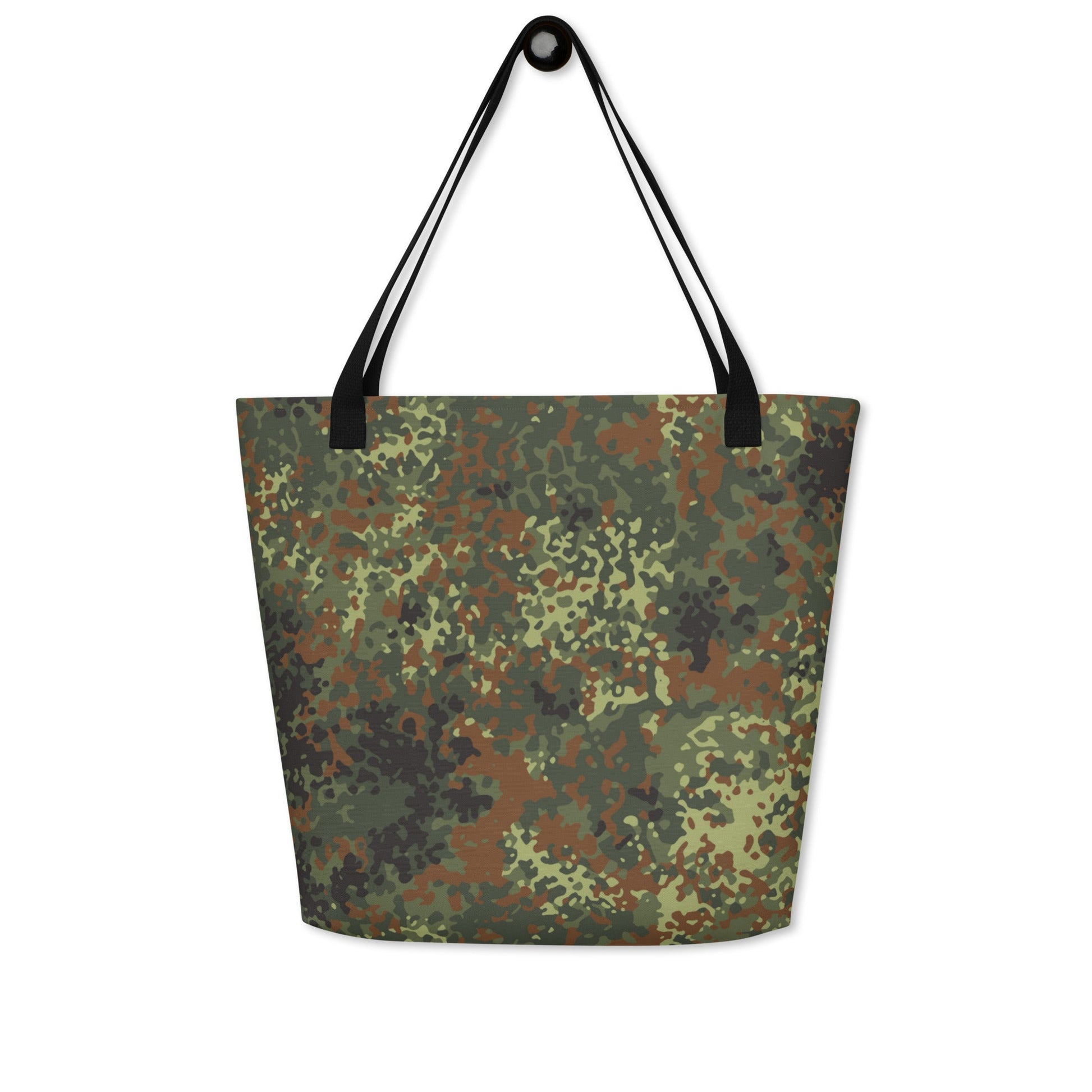 German Flecktarn Spring CAMO Large Tote Bag