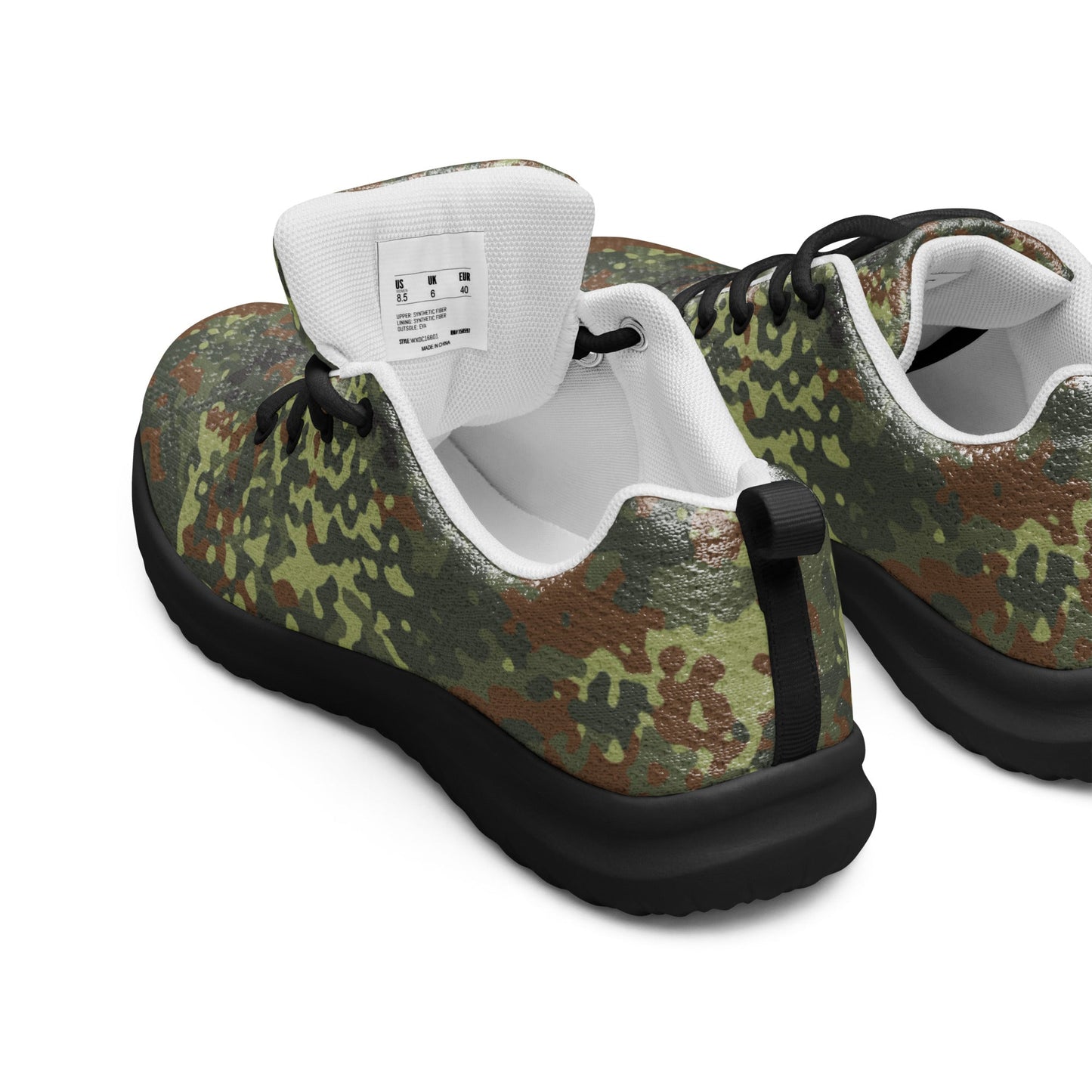German Flecktarn Spring CAMO Mens Athletic Shoes