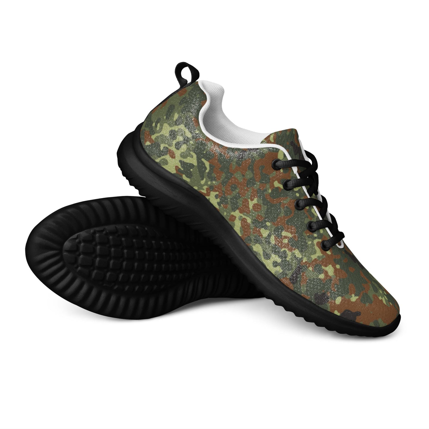 German Flecktarn Spring CAMO Mens Athletic Shoes - 5