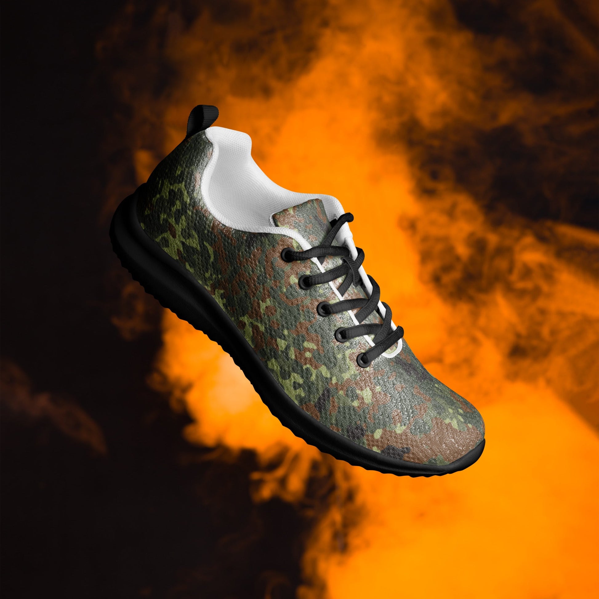 German Flecktarn Spring CAMO Mens Athletic Shoes
