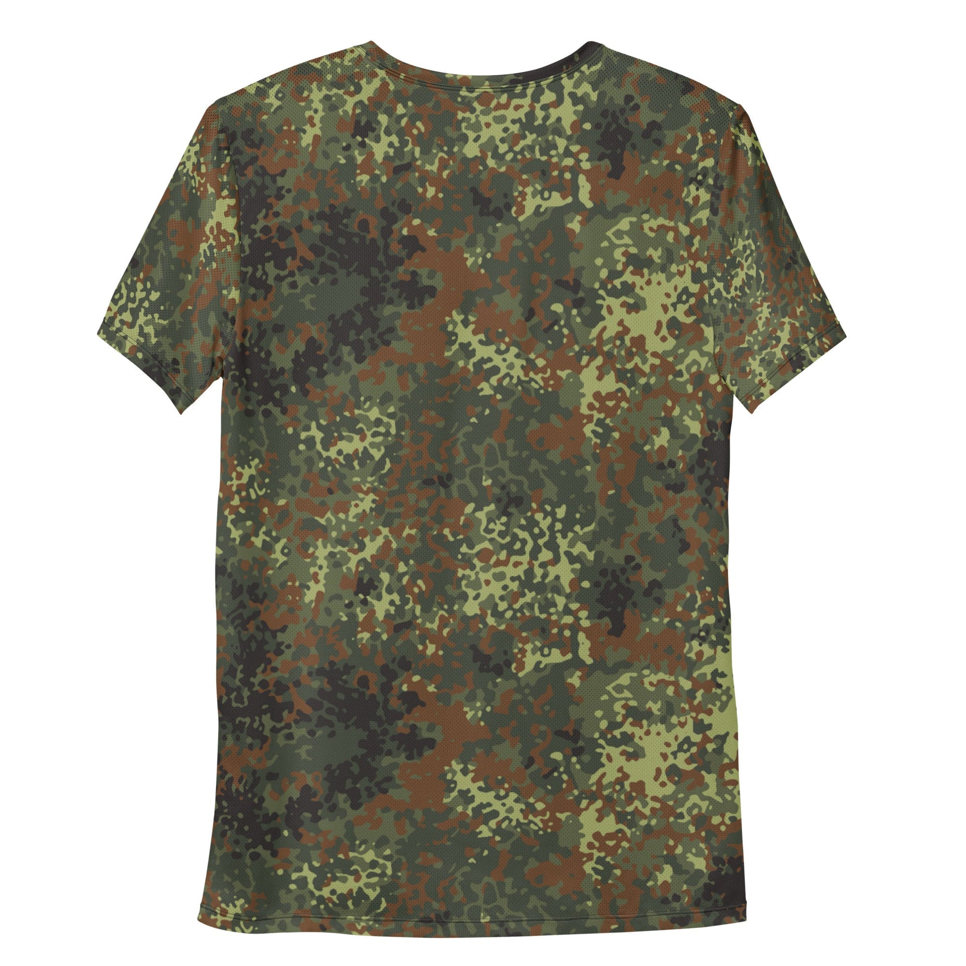 German Flecktarn Spring CAMO Mens Athletic T-Shirt