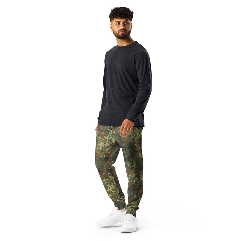 Flecktarn Bundeswehr Spring Woodland CAMO Mens Joggers - Men