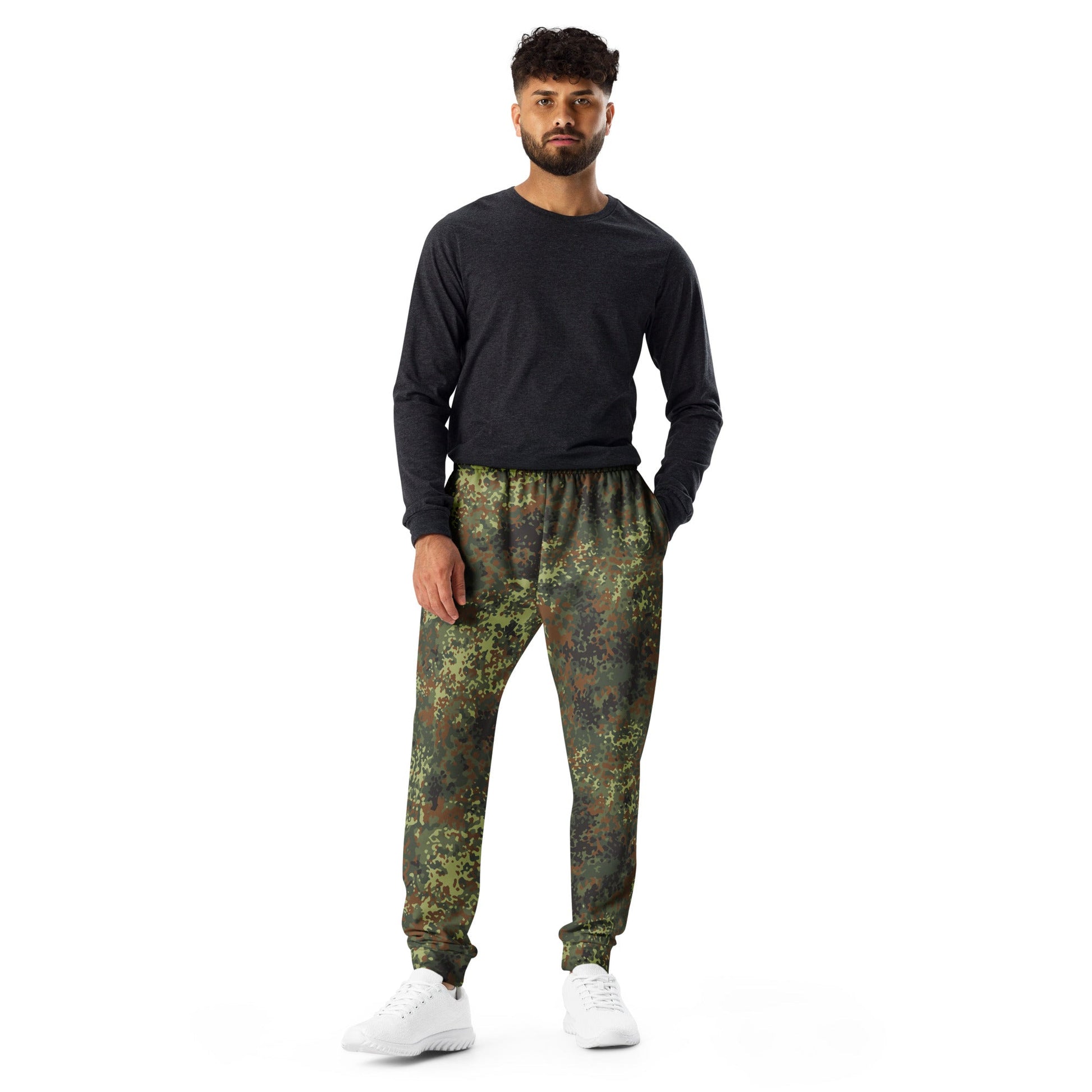 German Flecktarn Spring CAMO Mens Joggers