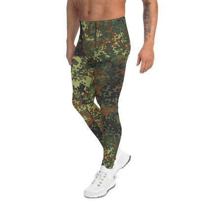 German Flecktarn Spring CAMO Mens Leggings