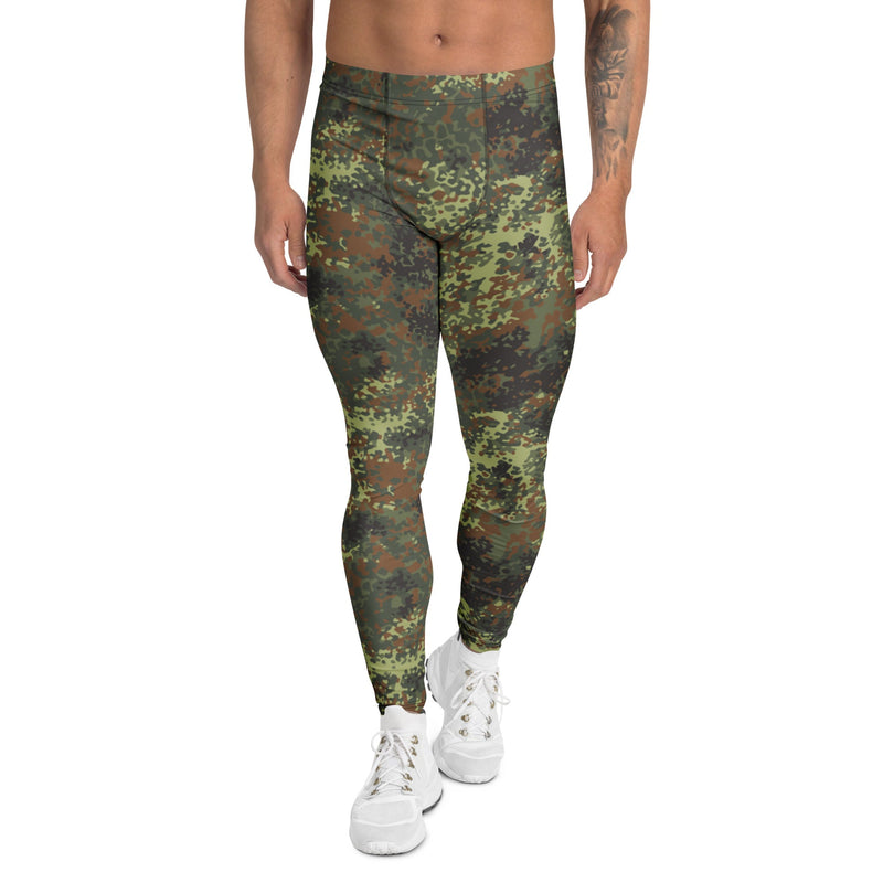 Flecktarn Bundeswehr Spring Woodland CAMO Mens Leggings - XS - Men