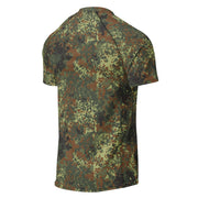 Flecktarn Bundeswehr Spring Woodland CAMO Mens Short-Sleeve Rash Guard - SS