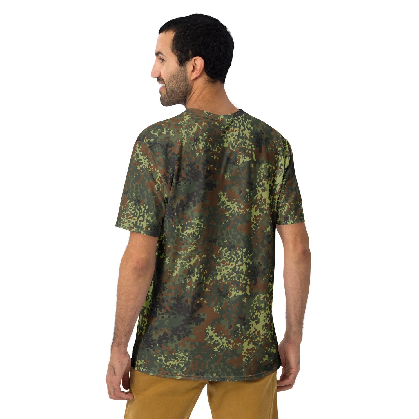 German Flecktarn Spring CAMO Mens T-Shirt